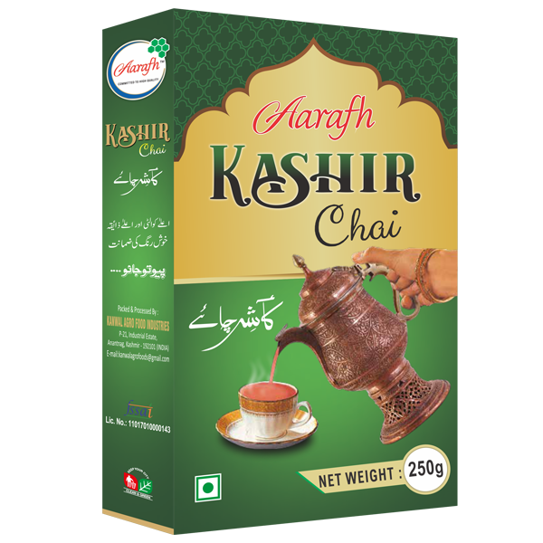 Aarafh Kashir, Kashmiri Namkeen Tea Noon Chai - Hamiast