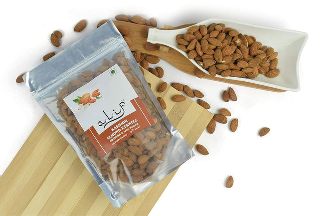 Alif Natural Kashmiri Almond Kernels | Badam - Hamiast