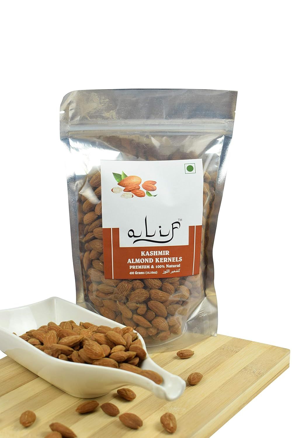 Alif Natural Kashmiri Almond Kernels | Badam - Hamiast