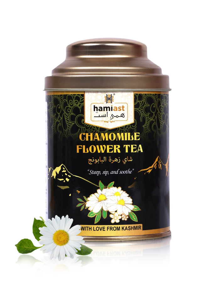 Himalayan Chamomile Flower Tea - Calming Herbal Blend for Stress Relief & Better Sleep