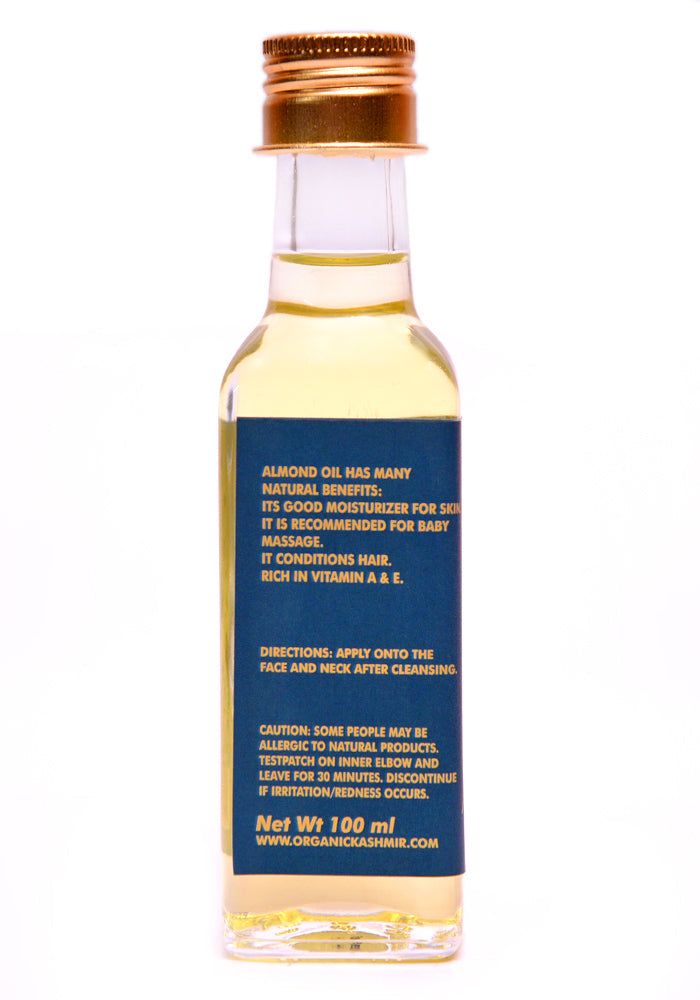 Cold Pressed Kashmir Almond Oil - Nutrient-Rich Oil - Hamiast