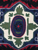 Elegant Prussian Blue Kashmiri Chain Stitch Luxury Cushion Cover Set - Hamiast