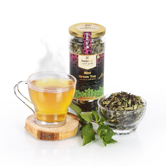 Hamiast Himalayan Mint Green Tea ( Loose Leaf) - Hamiast