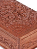 Hand-Carved Kashmiri Walnut Jewelry Box - Hamiast