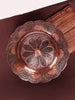 Handcrafted Lotus Copper Dry Fruit Bowl : Kashmiri Grandeur - Hamiast