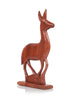 Handcrafted Walnut Wood Deer Decor - Exquisite Kashmiri Table Accent - Hamiast