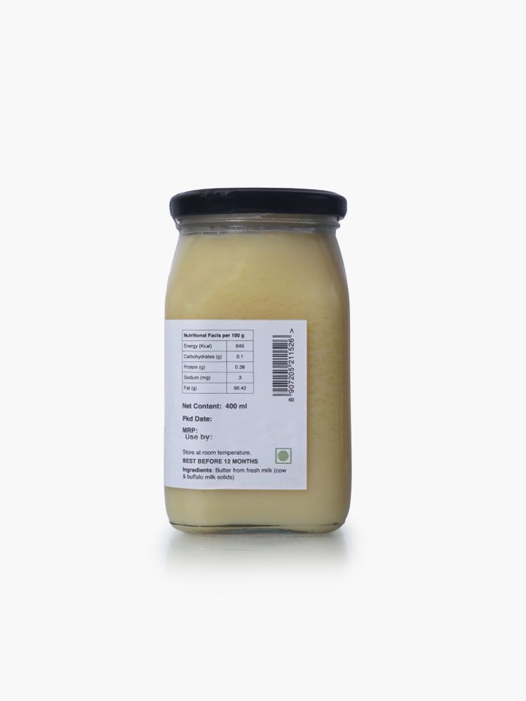 Himalayan Desi Ghee from A2 Milk - 100% Natural, Free-Grazing Dairy (Pahalgam Origin) - Hamiast