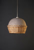 Hobbab-Pendant Lamp: A Kashmiri Willow Wicker and Papier-Mâché Delight - Hamiast