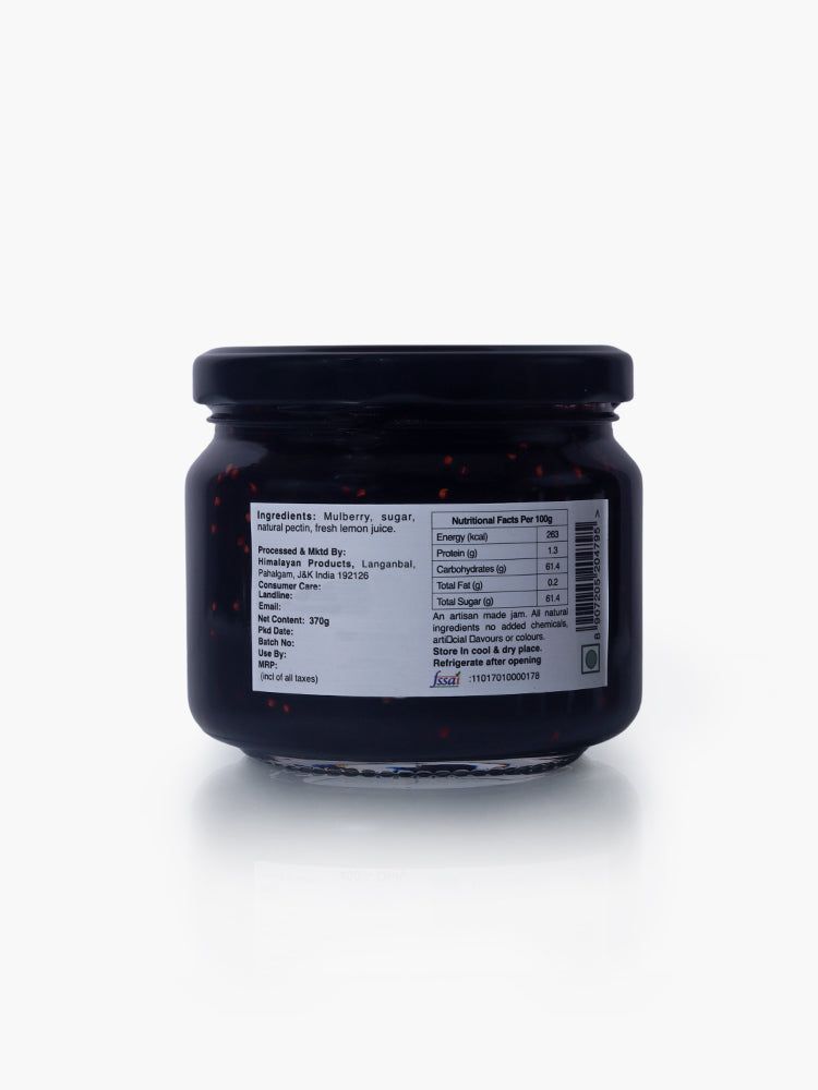 Kashmir Mulberry Jam - Organic, Artisan Crafted & Healthful - Hamiast