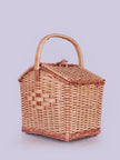 Kashmiri Artisanal Willow Picnic Basket – Elegant & Durable - Hamiast