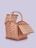 Kashmiri Artisanal Willow Picnic Basket – Elegant & Durable - Hamiast