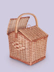 Kashmiri Artisanal Willow Picnic Basket – Elegant & Durable - Hamiast