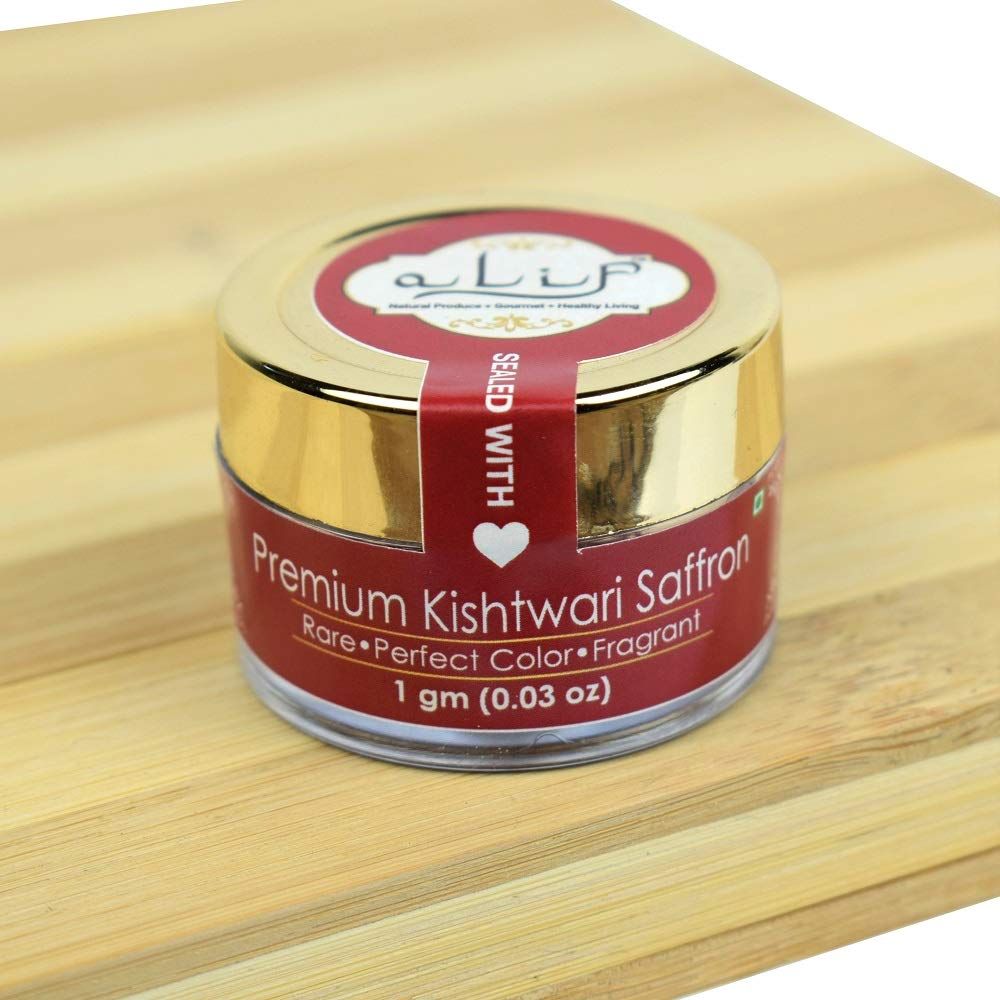 Alif Premium Original Shahi Kishtwar Jammu Mongra Saffron/Kesar Rare 100% Pure & World's Finest Kesar - Hamiast