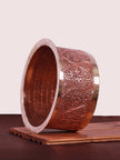 Kashmiri Copper Patila/Pot - A Confluence of Artistry and Function - Hamiast