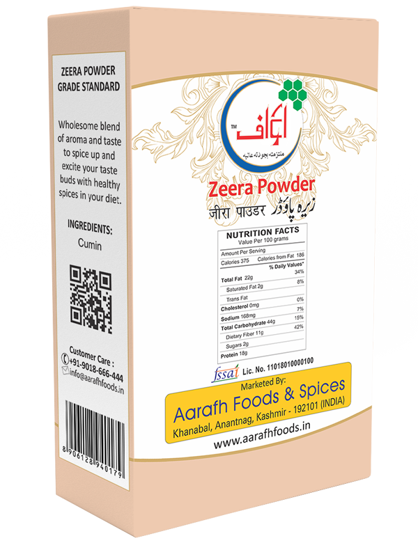 Pure Zeera Powder - Essential Ground Cumin Spic - Hamiast